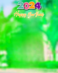 happy new year 2024 photo editing hd