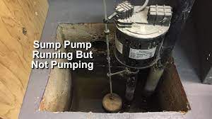 Sump Pump Running But Not Pumping