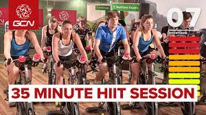 hiit 35 minute cycle training workout