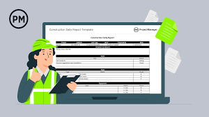 free construction daily report template