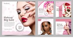 spa salon cosmetics poster banner