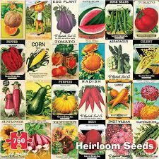 heirloom seeds 750 pieces re marks