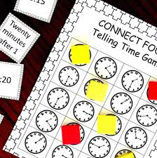 fun easy game to practice telling time