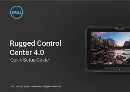 dell rugged control center 4 0 user guide