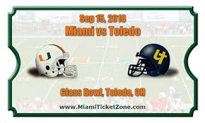 Miami Hurricanes Vs Toledo Rockets Football Tickets Sep 15