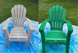 painting plastic adirondack chairs