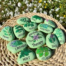 10 Herb Garden Markers Custom Garden