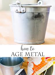 how to age stainless steel
