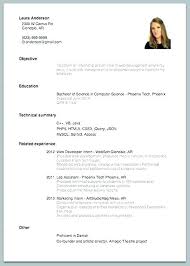 Simple Example Of Simple Resumes Examples As Great Resume
