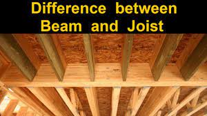 difference between beam and joist you