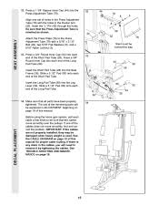 Weider 8620 Cable Diagram