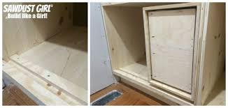 diy corner cabinet with no wasted e
