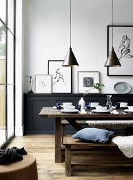 Black And White Dining Rooms