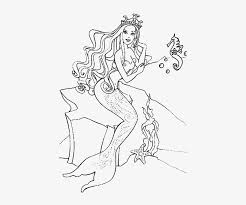 On this page, she will appear in an unusual image of a mermaid. Barbie Colorea Dibujos Mermaid Princess Coloring Page 1024x768 Png Download Pngkit