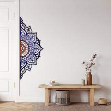 Door Decor Wooden Mandala Wall Art