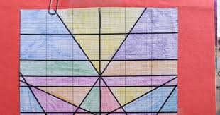 Stained Glass Window Graphing Lines