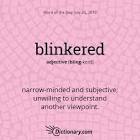 نتیجه جستجوی لغت [blinkered] در گوگل
