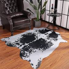 faux cowhide rugs cow print rug cowhide