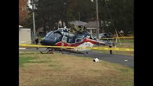 air evac helicopter experienced a hard