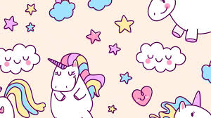 The unicorn is a legendary creature that has been described since antiquity as a beast with a single large, pointed, spiraling horn projecting from its forehead. Aesthetic Unicorn Wallpapers Wallpaper Cave