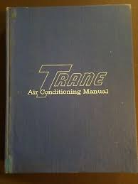 trane air conditioning manual 1967 by