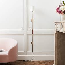 Leggero Champagne Pole Plug In Wall