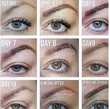 eyebrow aftercare tattoo aftercare
