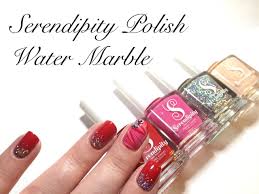 serendipity polish water marble