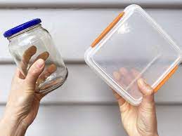 Pantry Food Containers Glass Or