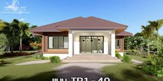 Hip Roof Single Y House Plans