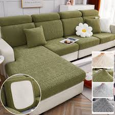 Elastic Sofa Seat Cushion Cover 1 2 3 4