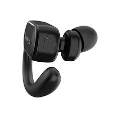 Tai nghe móc tai Bluetooth Hoco chuẩn kết nối Bluetooth 4.2 hỗ trợ kết nối  cùng lúc 2 thiết bị, chất liệu ABS an toàn tặng nút tai silicon E26 - Hàng