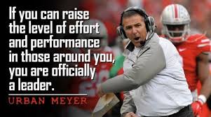 Regardless of your interest in football or urban meyer or ohio state, the book and urban meyer's leadership style is relateable to everyone, no matter your position, even if you think you lead no one. 640 Inspirational Football Quotes For Coaches And Players