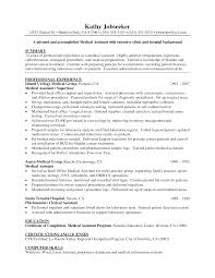 Entry Level Medical Assistant Resume Samples   Experience Resumes Sample Cover Letters For Resume