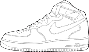 People have tried to browse through online for sneakers sketch sneaker art shoe sketches shoes drawing air force one shoes shoes air jordans retro trendy sneakers air jordans. Air Force One Coloring Pages Coloring Home