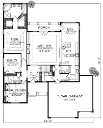 At houseplans.pro your plans come straight from the designers who created them giving us the ability to quickly customize an existing plan to meet your specific needs. House Plan 73042 One Story Style With 2316 Sq Ft 3 Bed 2 Bath 1 3 4 Bath