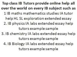 IB ESS  How to write a Good Lab report Physics    