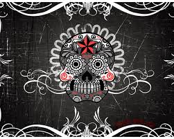 mexican skull wallpaper to
