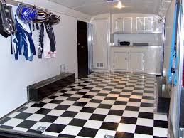 white checd floor checkerboard