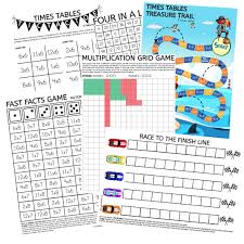 printable times tables games for kids