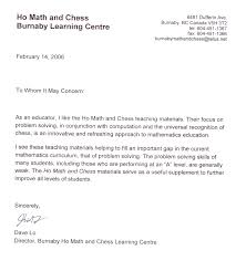 Sample Reference Letter For A Student     Download Free Documents    