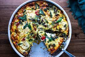 vegetable frittata video feasting