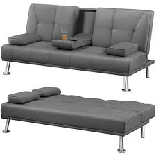 Yaheetech Clack Sofa Bed 3 Seater