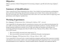 Objective For Resume First Job Resume Pro