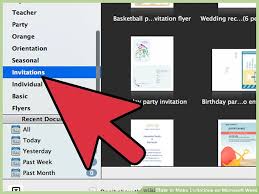 How To Make Invitations On Microsoft Word 10 Steps