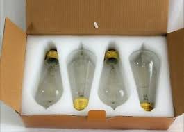Hudson Lighting Vintage Collection Edison Light Bulbs St58 Warm White 60w Set 4 Ebay