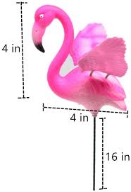 flamingo garden stakes