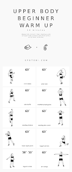upper body workout routine for beginners