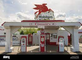 vintage mobil gas station crossett s