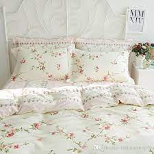 cotton bedding set chic fl bed